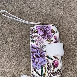 Vera Bradley Wallet Wristlet With Phone pouch